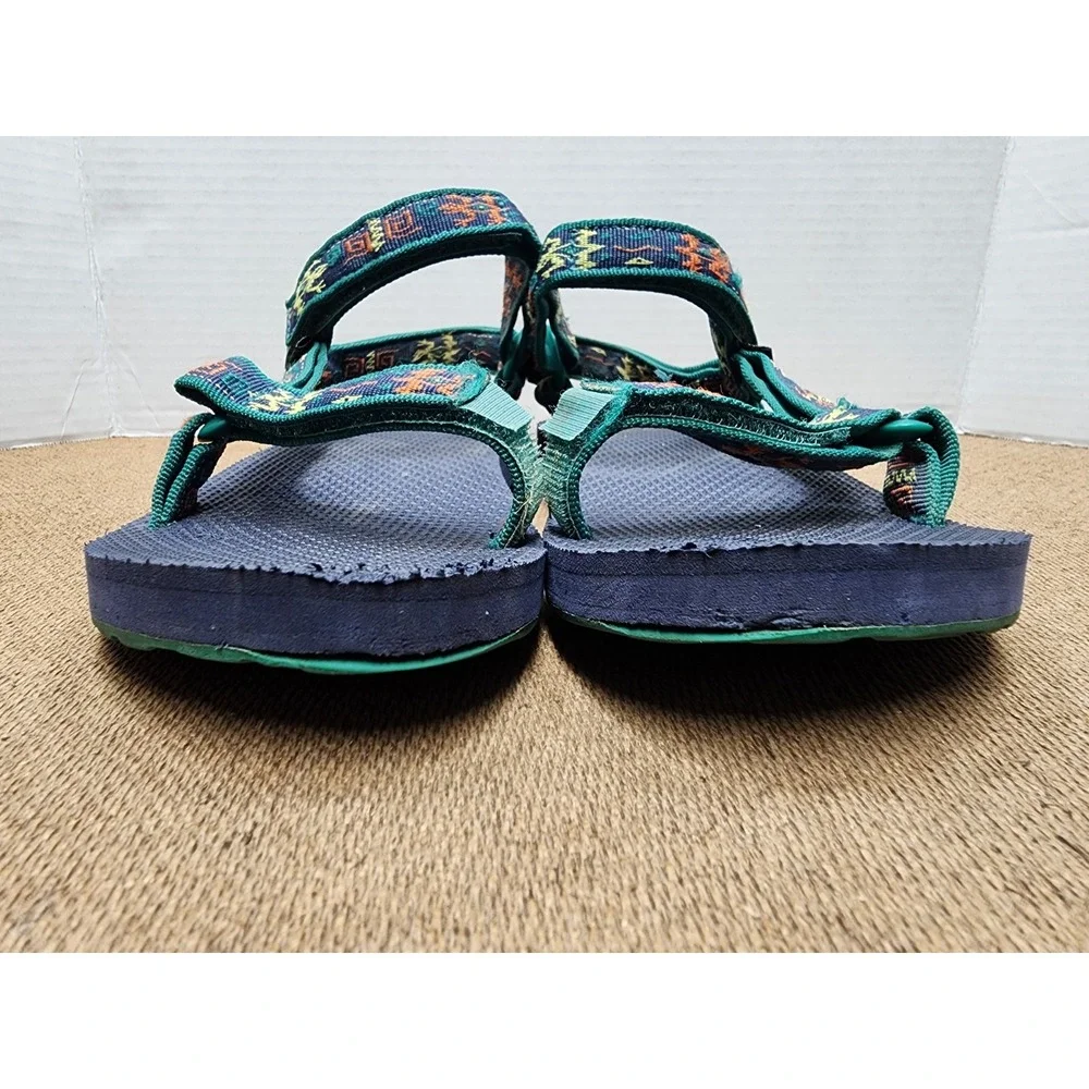 Teva Sandals Kids 5 Original Universal Blue Gecko Navy